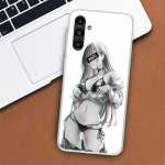 Sugoi Senpai Anime Waifu Sexy Girl telefono dėklas, skirtas Samsung Galaxy A55 A54 A53 A52 A15 A14 A13 A12 A35 A34 A33 A32 A25 A24 A23 A22 Samsung A55