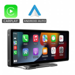 9,3 colių ne&scaron;iojamasis &bdquo;CarPlay Android Auto&ldquo; automobilinis radijo daugialypės terpės vaizdo grotuvas jutiklinis ekranas su nuotolinio valdymo galinio vaizdo kamera