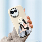 Vienspalvis Sidabrinio kra&scaron;to objektyvas Riebalinis korpusas Mink&scaron;tas TPU skysto silikono dangtelis, atsparus smūgiams telefono dėklas, skirtas OPPO Reno Realme OnePlus OPPO A35 mėlyna