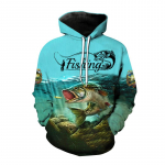 &bdquo;Wild Fishing Pattern&ldquo; džemperis vyrams 3D spausdinimas &bdquo;Hunting Fish Enthusiast&ldquo; megztinis vyri&scaron;kas ir moteri&scaron;kas didelio dydžio &bdquo;Sudaderas&ldquo; vir&scaron;us M