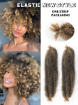 16 colių Kinky Twist Marley pinti nerti plaukai Sintetiniai i&scaron; anksto atskirti elastingi Afro Twist plaukai Butterfly Locs kasoms 16inch