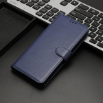 Magnetinis atverčiamas dangtelis su 3 kortelių lizdais nuotraukų rėmeliu ir grynųjų pinigų ki&scaron;eniniu PU odiniu piniginės dėklu, skirtu iPhone Samsung Xiaomi Redmi OPPO VIVO Honor 200 Pro mėlyna