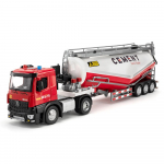 1/18 I&scaron;plėstinė versija Lydinio miltelių transporto priemonės modelis Žaislas Metalinis liejinys Sunkvežimis Vandeniui atsparus ir nuimamas kėbulas Žaislai vaikui raudona