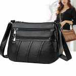 Mada Moteri&scaron;ka Rankinė ant Peties PU Oda Paprasta Vientisa Messenger Crossbody Krep&scaron;iai Mama Moteris Daugia ki&scaron;enių Piniginė Rankinės