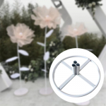 Flower Pole Display Stand Base DIY Crafts Easy to Use Accessory Centerpieces Flowers Falling The