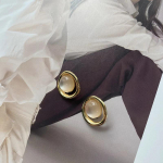 5 vnt Kūrybinio Saturno žiedo sagos &scaron;iaudinės skrybėlės formos aukso spalvos metalo kotelio sagos Drabužiai dekoratyvinės sagos 18mm smėlis