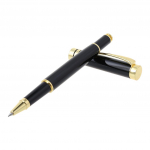Prabangus metalinis tu&scaron;inukas Signature Black Ink Gel Pens Kanceliarinės prekės Biuro reikmenys Verslo dovanos juoda