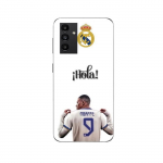 Coque Maniacase pourSamsung Galaxy A54 5G Kylian Mbappe Real Madrid 9 Hola