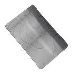 Grindų kilimėlis, puikiai sugeriantis diatominis purvo vonios kilimėlis, neslidus greitai džiūstantis durų kilimas, skirtas namų vonios kambario dekoravimui &scaron;viesiai pilka spalva