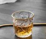 Matinio stiklo puodelio ledyno puodelis Be &scaron;vino kar&scaron;čiui atsparus skaidrus kri&scaron;tolinis alus viskis Brandy degtinės puodelis kelių ra&scaron;tų gėrimų indai Glass