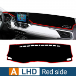 Skirta Chevrolet Captiva 2019 2020 2024 2024 2024 automobilių prietaisų skydelio kilimėliams Venkite &scaron;viesių saulės skydų trinkelių, neslystančių UV apsauginių kilimų