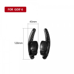 Tinka VW golf 6 2008-2012 gti R MK6 scirocco 2009-2016 Automobilių Vairo priedai anglies pluo&scaron;to Prailgintos pavarų svirties juoda