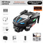 2024 m. nauja Mini M2 Drone 8K triguba HD kamera 4K profesionali optinio srauto WiFi FPV kliūčių i&scaron;vengimo &scaron;epetėliu nuotolinio valdymo keturkopterio žaislo dovana 1 Battery juoda
