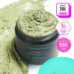 Bringgreen Arbatmedžio Cica Porų Molio Kaukė Stipri 100g Clay Pack Strong (Red Bean Scrub Pack)