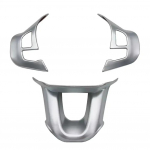 3 vnt. / komplektas automobilio vairo apdailos dangtelio apdailos lipdukas, tinkantis Peugeot 2008 208 308 2014-2018 automobilio salono priedams