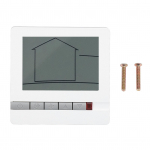 Skaitmeninis i&scaron;manusis termostatas LCD ekranas be &scaron;epetėlių ventiliatorius Smart Home termostato temperatūros reguliatorius, skirtas R