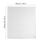 Užtemdantys roletai, belaidžiai langų roletai, klostuoti medžiaginiai roletai privatumui, &scaron;viesos filtravimui voniai, biurui, dropshippingas balta