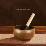 Tibeto garso bonsai varinis dubuo dainuojantis dubuo Gydomasis instrumentas meditacijos rinkinys Antikvarinis dekoras Kaltinio vario dekoravimas