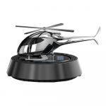 Saulės automobilio aromaterapijos difuzorius Saulės energija varomas automatinis aromaterapinis ornamentas subtilios tekstūros automatinio dekoravimo įrankis visureigiams Mini juoda