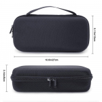 1 vnt. Juodas kietojo disko krep&scaron;ys EVA krep&scaron;ys Elektroninio produkto pakavimo dėžutė EVA ausinių krep&scaron;ys Duomenų kabelio įkroviklio laikymo krep&scaron;ys