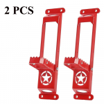 Durų lankstas pakopa kojai pedalas Jeep Wrangler JK JKU JL Unlimited Gladiators JT 2007-2024 Automobilio durys Metalinė pakopos plok&scaron;tė Priedai