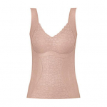 Žieminė moteri&scaron;ka termo liemenė su krūtinės įdėklais, besiūlė nėriniuota V formos i&scaron;kirptė, greitas temperatūros palaikymas, &scaron;ildanti, liekninanti, elastinga, be rankovių, apatinis drabužis, pagrindinis tank topas L