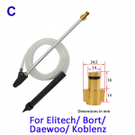 Auk&scaron;to slėgio plovimo smėliasrovės rinkinys &Scaron;lapio smėliavimo ietis Purk&scaron;tukas Karcher Huter Interskol Lavor Parkside auk&scaron;to slėgio plovimui