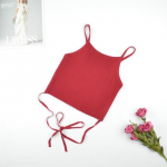 EBay Nauji Moteri&scaron;ki Drabužiai Palaidinė Atvira Nugara Suvarstoma Atidengianti Pilvą Apatinis Vir&scaron;us One size