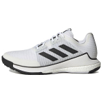 Adidas Crazyflight Balti Juodi Unisex Sportbačiai Debesies Baltumo Pagrindinės Juodos Spalvos HP3355 40⅔ white