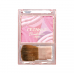 Cezanne Blend Color Cheek 01 Coral Symphony 4.5g - Gradient Blush for Coordinated Impact Mood Pink