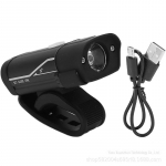 USB įkraunamas aliuminio lydinio kalnų dviračio priekinis žibintas su 5 režimais