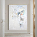 Paletės peilis klasikinės gėlės aliejinė tapyba dekoratyvinė siena be tekstūros drobės meno siena 20*40cm No Frame