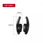 Tinka VW golf 6 2008-2012 gti R MK6 scirocco 2009-2016 Automobilių Vairo priedai anglies pluo&scaron;to Prailgintos pavarų svirties juoda