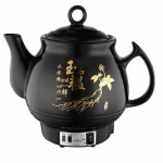 Automatinis keraminis vaistažolių virimo puodas, skirtas naudoti namuose Black Ceramic Inner Pot