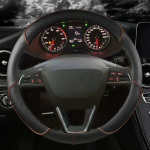 Automobilio vairo dangtis mikropluo&scaron;to oda 38cm neslystantis Seat Tarraco Arona Ateca Ibiza Toledo Mii Leon Arosa Exeo ST FR