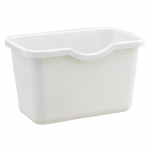 Kompakti&scaron;kas pakabinamas virtuvės durų &scaron;iuk&scaron;lių ir laikymo konteineris pilka spalva