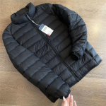 Lengva vyri&scaron;ka itin lengva &scaron;ilta pūkinė medvilninė striukė su stačia apykakle - Super vertingi privalumai! 4XL for 77.5-82.5kg