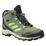 Jaunių trekingo batai Adidas IE7619 TERREX Mid Gtx K žali r. 38 ⅔ žalia