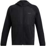 Under Armour Unstoppable vandeniui atspari striukė su gobtuvu ir užtrauktuku, juoda 1388905-001 XL