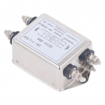 EMI Filtras Triuk&scaron;mo Slopintuvas Maitinimo EMI Filtras 2 Polių 1 Fazės AC 115V 250V 20A 5060Hz