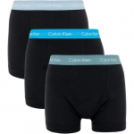 Calvin Klein Patogūs paprasti vyri&scaron;ki bokseriai 3 vnt. Juodi 0000U2662G-N22 S