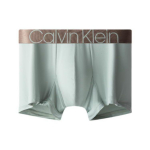 Calvin Klein Blizgus Gravity Juostos Laisvalaikio Raidžių Spaudos Bokseriai Vyri&scaron;ki apatiniai &Scaron;viesiai žalia NB2540-5G0 M