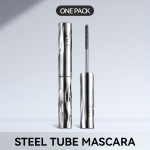 1PC/2PCS special steel pipe spiral material mascara brush head for easy makeup application, 24-hour water resistance, and curling makeup effect 1pc
