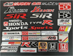 Honda Infinity Lipdukas Logotipas Motociklo Dujų Bako Lipdukas Emblema Ženklelis Dekoracija Aliuminio Lenktyninis Sparnas