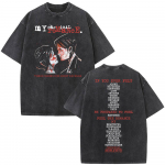 Vintažiniai skalbti roko grupės My Chemical Romance mar&scaron;kinėliai Three Cheers for Sweet Revenge Gotikiniai mar&scaron;kinėliai Vyrams Moterims Apranga Mar&scaron;kinėliai M gray