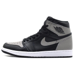 Air Jordan 1 Retro High OG Shadow 2018 Unisex Sportbačiai Pilki Juodi Balti-Vidutinio Pilkumo 555088-013 44