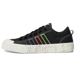 Kris Andrew Small x adidas Nizza Pride Unisex sportbačiai Juodi Core-Black Off-White GX6391 36⅔