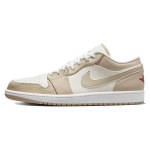 Air Jordan 1 Low SE Sail Rattan Vyri&scaron;ki kedai Kreminės baltos spalvos Juodi FB7168-121 42