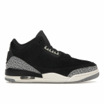 Air Jordan 3 Retro Off Noir Moteri&scaron;ki sportbačiai Juodi Kokoso pienas Cementinės pilkos spalvos CK9246-001 40.5