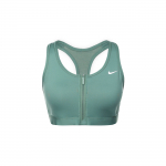 Nike vientos spalvos patogus užtraukiamas sportinis liemenėlė moterims žalia FN2732-361 S